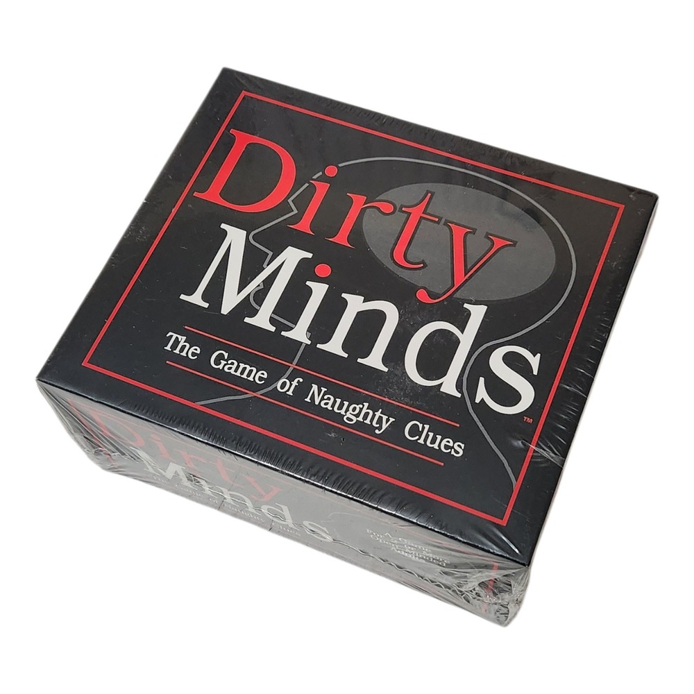 Dirty Minds Game of Naughty Clues TDC Games‎ 1990 Vintage Adult Party Game New